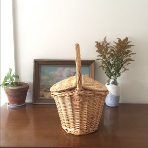 Birkin style basket purse